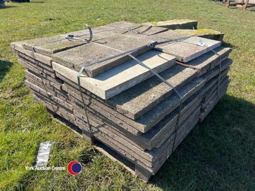 Pallet of flag stones