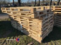 20 x pallets, approx 8x3, make good lambing pens