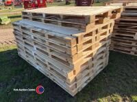 20 x pallets, approx 8x3, make good lambing pens