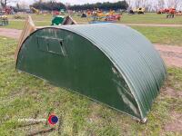 Green pig ark with fender - 3