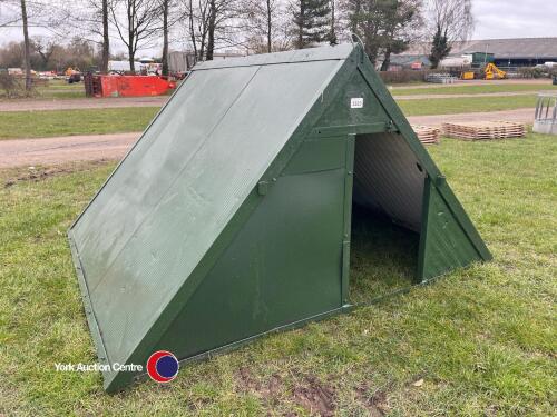Green field shelter