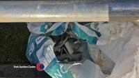 10 x Heras security panels with feet and clips, like new - 4