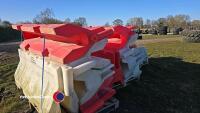 12 x 6ft x 3ft plastic site or road barriers