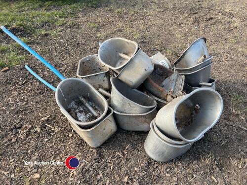 20 x pig water troughs
