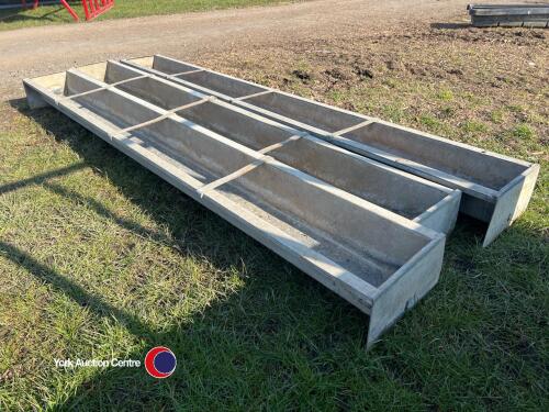 3 x sheep troughs