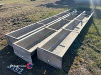 3 x sheep troughs - 2