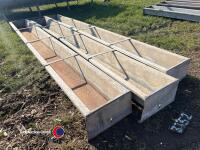 3 x sheep troughs - 3