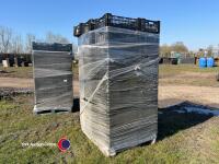 Plastic stacking crates x 50 - 2