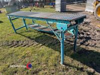 2x roller benching metal 3m long - 2