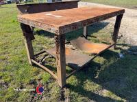 Metal welding work benches - 3
