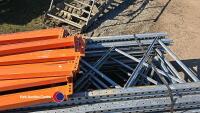 9 bays of industrial warehouse racking - 2