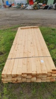 Pack of boards, laths, T&G etc, 55 x 3.5x1.5x117.5 inches