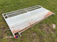 2 x 6ft IAE sheeted sheep hurdles