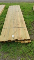 Pack of boards, laths, T&G etc 4x1.5 x163 inches