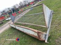 15ft cattle feed trough and hayrack - 3