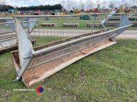 15ft cattle feed trough and hayrack - 4