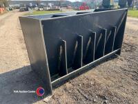 Double sided pig feeder hopper - 2