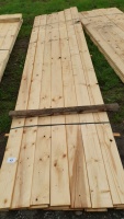 Pack of boards, laths, T&G etc 5.5.x0.5x160 inches