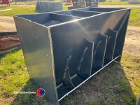 Double sided pig feeder hopper - 4