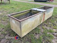 Galvanised 6ft water trough - 2