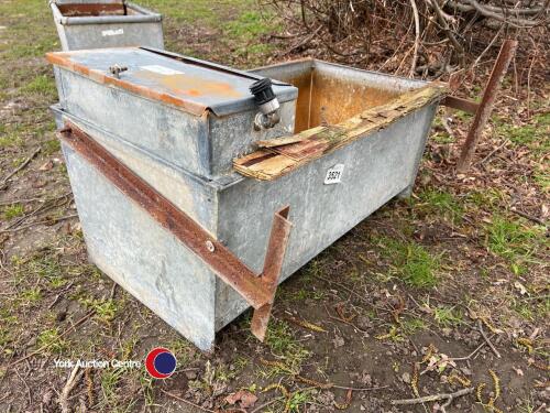 Cattle water trough
