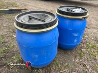 2 x feed barrels - 3