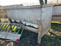 Wooden ad-lib sheep feeders - 2