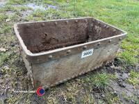 Rivetted trough - 2