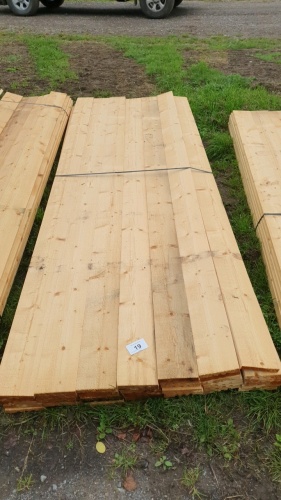 Pack of boards, laths, T&G etc, 42 x 5.5x1x116 inches