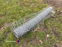 Part roll of galvanised sheep/pig netting - 3