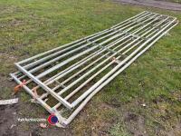 2 x Ritchie 16ft steel gates - 2