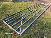 Galvanised field gate - 3