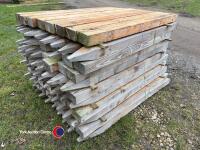 1500mm x 125mm x 75mm larch posts - 3