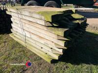 Pack of 1800mm x 125mm x 75mm fence posts