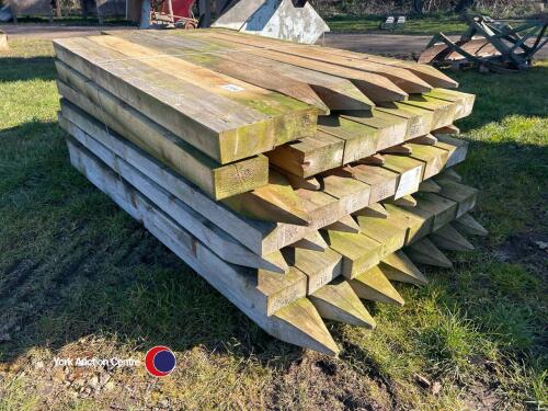 1800mm x 150mm x 75mm fence posts
