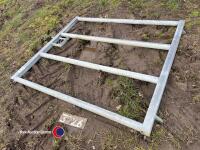 Very heavy duty 4ft6in galvanised gate