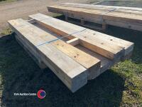 9 x 8ft x 6in x 3in posts - 2