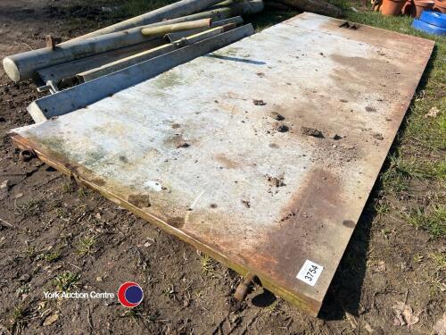 Sheeted gate