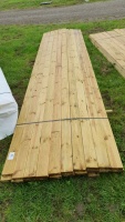 Pack of boards, laths, T&G etc 4x1.5 x166.5 inches