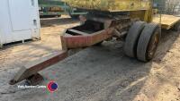 Low loader trailer, beavertail with ramps plus dolly, gwo - 2