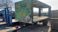 20 ft curtainsider. Been used for moving seed.
