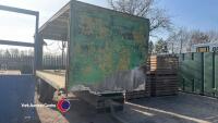 20 ft curtainsider. Been used for moving seed. - 2