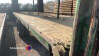 20 ft curtainsider. Been used for moving seed. - 3