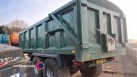 Bailey 16T tipping trailer, air brakes, easy sheet - 2