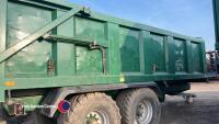 Bailey 16T tipping trailer, air brakes, easy sheet - 4