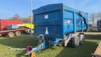 AS Marston 8T grain trailer, hydraulic door, roll over sheet, high tip, external controls on a remote