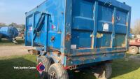 AS Marston 8T grain trailer, hydraulic door, roll over sheet, high tip, external controls on a remote - 3