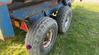 AS Marston 8T grain trailer, hydraulic door, roll over sheet, high tip, external controls on a remote - 6