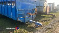 Stewart livestock trailer c/w decks, air brakes - 3