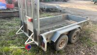 Twin axle plant trailer - 4